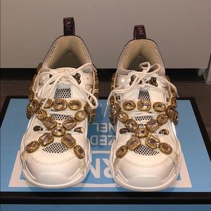 gucci flashtrek with removable crystals